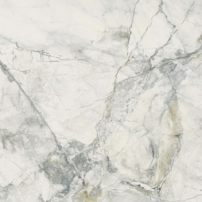 Leonardo White Carving 60cm x 60cm Wall and Floor Tile