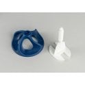 Tile Bank Levelling Twister System 1mm Screw (100 Pcs)