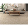 Light Oak Herringbone Laminate 10cm x 60cm x 8mm (1.8 Sq/M Per Pack)