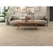 Light Oak Herringbone Laminate 10cm x 60cm x 8mm (1.8 Sq/M Per Pack)