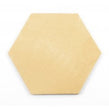Lily Hex Base Hexagon Summer Yellow 22.8cm x 19.8cm Wall & Floor Tile