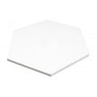 Lily Hex Base Hexagon White 22.8cm x 19.8cm Wall & Floor Tile