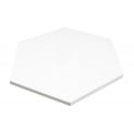 Lily Hex Base Hexagon White 22.8cm x 19.8cm Wall & Floor Tile