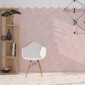 Lily Hex Hexagon Blush Rose Line 22.8cm x 19.8cm Wall & Floor Tile