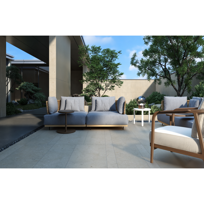 Limestone Grigio 60cm x 120cm 2cm Slab Outdoor Tile Pallet Deal