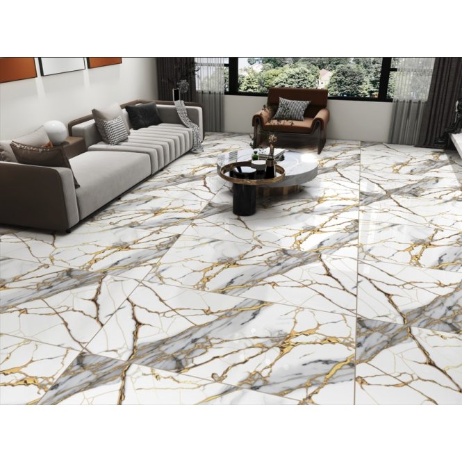 Linea D' Oro 60cm x 120cm Wall & Floor Tiles