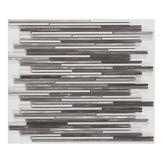 Linear Cool 29.8cm x 29.8cm Mosaic Tile