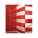 Linear Gloss Red 10cm x 30cm Wall Tile