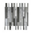 Linear Grey 30cm x 30cm Mosaic Tile