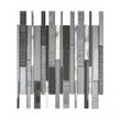 Linear Grey 30cm x 30cm Mosaic Tile