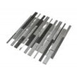 Linear Grey 30cm x 30cm Mosaic Tile