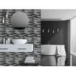 Linear Grey 30cm x 30cm Mosaic Tile