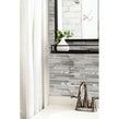Linear White 30cm x 30cm Mosaic Tile