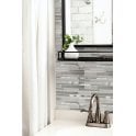 Linear White 30cm x 30cm Mosaic Tile