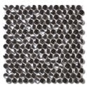 Link Concave Silver 29.2cm x 29.2cm Mosaic Tile