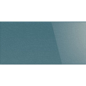 Lisbon Crackle Blue Glazed 7.5cm x 15cm Wall Tile