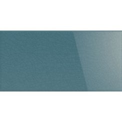 Lisbon Crackle Blue Glazed 7.5cm x 15cm Wall Tile
