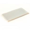 Lisbon Crackle White Glazed 7.5cm x 15cm Wall Tile