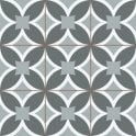Lisbone Black Grey 45cm x 45cm Wall and Floor Tile
