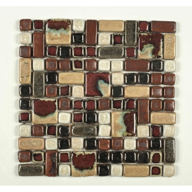 Lixa 30cm x 30cm Fired Ceramic Mosaic