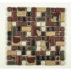 Lixa 30cm x 30cm Fired Ceramic Mosaic