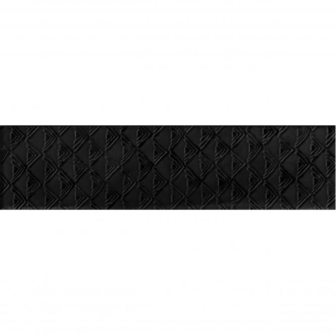 Loft Brick Black High Gloss Decor 6.5cm x 26cm Wall Tile