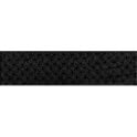 Loft Brick Black High Gloss Decor 6.5cm x 26cm Wall Tile