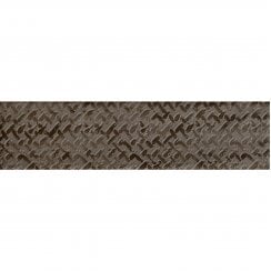 Loft Brick Brown High Gloss Decor 6.5cm x 26cm Wall Tile
