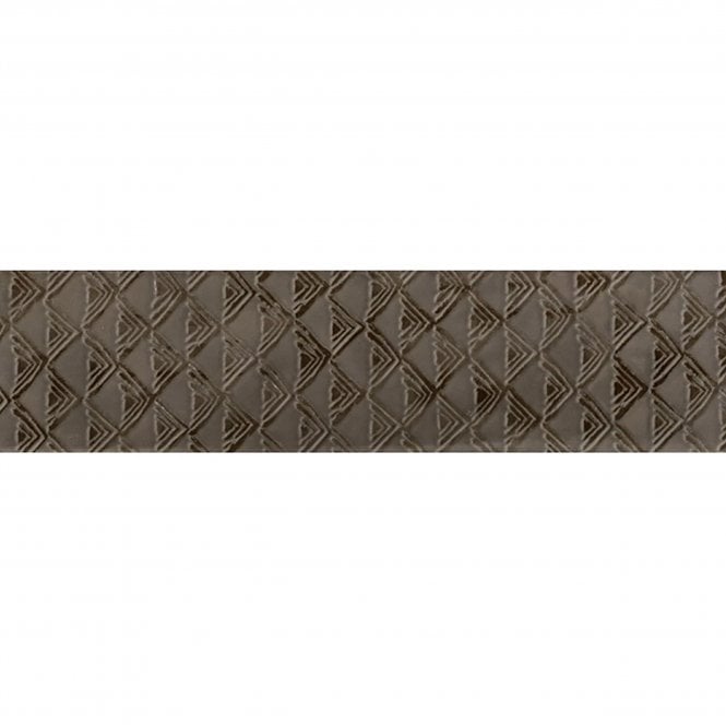 Loft Brick Brown High Gloss Decor 6.5cm x 26cm Wall Tile