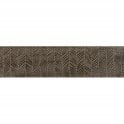 Loft Brick Brown High Gloss Decor 6.5cm x 26cm Wall Tile
