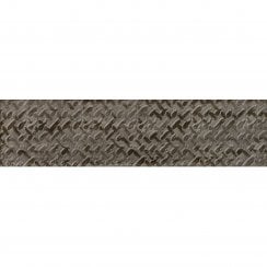 Loft Brick Greige High Gloss Decor 6.5cm x 26cm Wall Tile