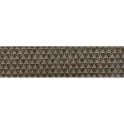 Loft Brick Greige High Gloss Decor 6.5cm x 26cm Wall Tile
