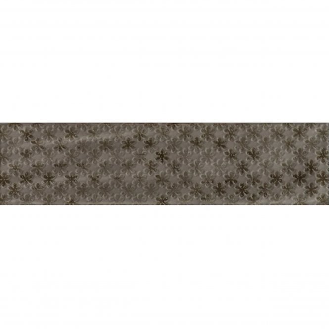 Loft Brick Greige High Gloss Decor 6.5cm x 26cm Wall Tile