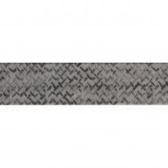 Loft Brick Grey High Gloss Decor 6.5cm x 26cm Wall Tile