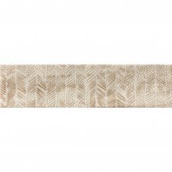 Loft Brick Warm White High Gloss Decor 6.5cm x 26cm Wall Tile