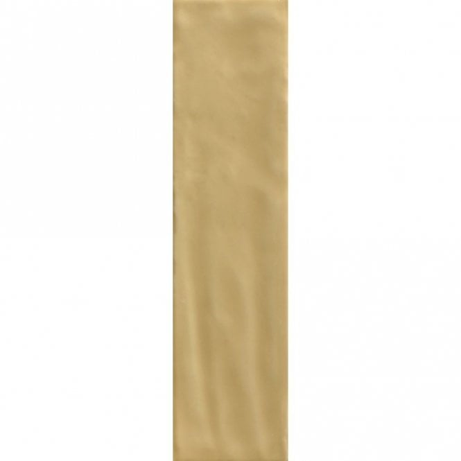 Loft Brick Yellow High Gloss 6.5cm x 26cm Wall Tile