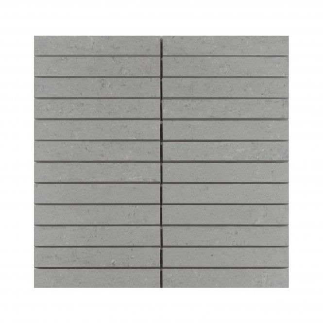 Lounge Kit Kat Grey Honed 30cm x 30cm Mosaic Tile