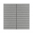Lounge Kit Kat Grey Honed 30cm x 30cm Mosaic Tile