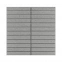 Lounge Kit Kat Grey Honed 30cm x 30cm Mosaic Tile