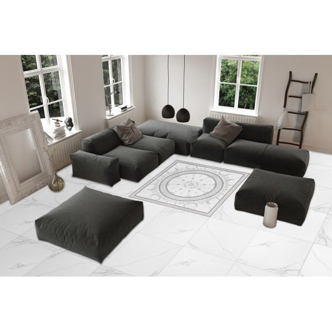 Luanna Cool 60cm x 60cm Floor Tile (4 tile set)