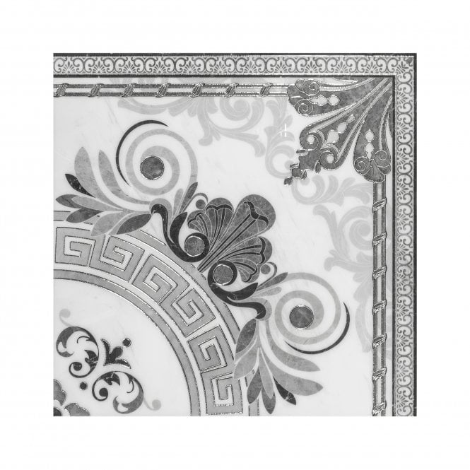 Luccia Grey Set 60cm x 60cm Floor Tile (4 tile set)