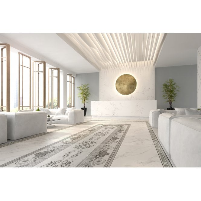 Luccia Grey Set 60cm x 60cm Floor Tile (4 tile set)