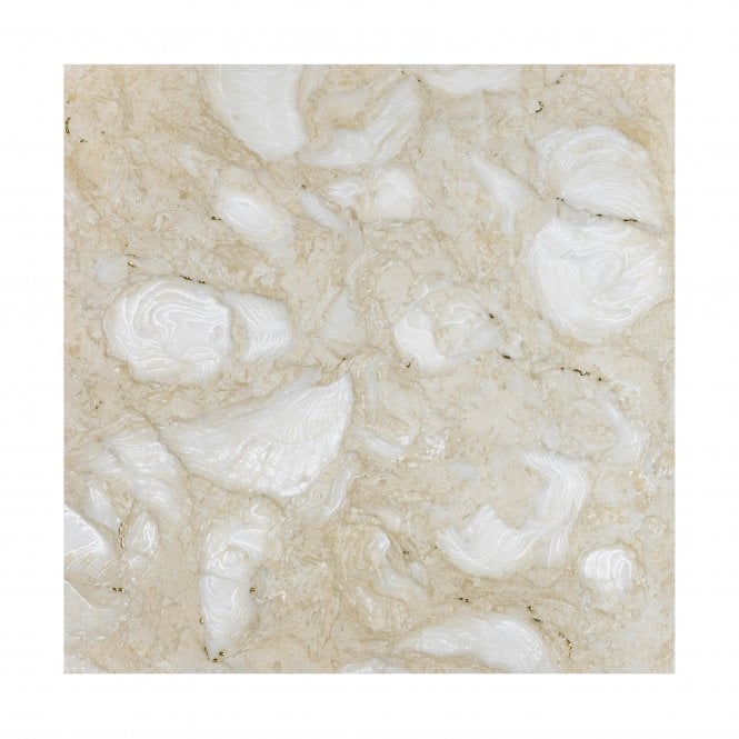 Lux Crystal 3D Cream 60cm x 60cm Wall & Floor Tile