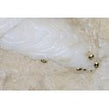 Lux Crystal 3D Cream 60cm x 60cm Wall & Floor Tile