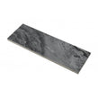 Lux Crystal Dark Grey Gloss 10cm x 30cm Wall Tile