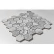 Lux Crystal Light Grey 30cm x 30cm Mosaic Tile