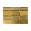 Lux Gold Bullion 19.8cm x 29.8cm Mosaic Tile
