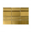 Lux Gold Bullion 19.8cm x 29.8cm Mosaic Tile