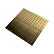 Lux Gold Kit Kat Gloss (2.3cm x 14.8cm) 30cm x 30cm Mosaic Tile