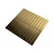 Lux Gold Kit Kat Gloss (2.3cm x 14.8cm) 30cm x 30cm Mosaic Tile